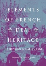 cover of Elements of French Deaf Heritage