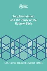 cover of Supplementation and the Study of the Hebrew Bible
