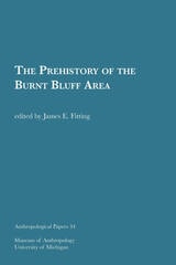 cover of The Prehistory of the Burnt Bluff Area