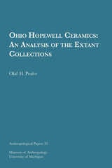cover of Ohio Hopewell Ceramics: An Analysis of the Extant Collections