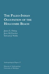 cover of The Paleo-Indian Occupation of the Holcombe Beach