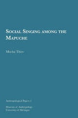 cover of Social Singing among the Mapuche