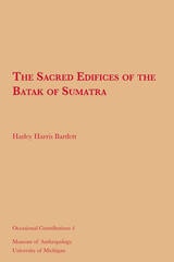cover of The Sacred Edifices of the Batak of Sumatra