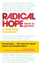 cover of Radical Hope: A Teaching Manifesto
