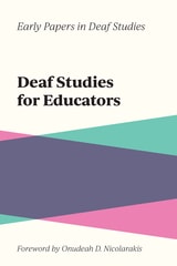 cover of Deaf Studies for Educators