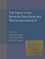 cover of Yale Papyri in the Beinecke Rare Book and Manuscript Library IV