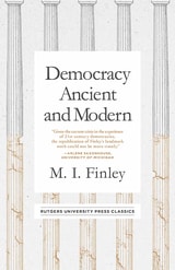 cover of Democracy Ancient and Modern