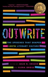 cover of OutWrite: The Speeches That Shaped LGBTQ Literary Culture