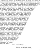 cover of minor cosmopolitan: Thinking art, politics, and the universe together otherwise