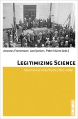 cover of Legitimizing Science: National and Global Public (1800-2010)