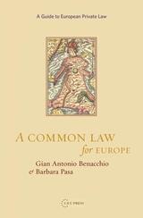 cover of A Common Law for Europe