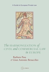 cover of The Harmonization of Civil and Commercial Law in Europe