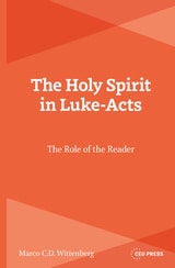 cover of The Holy Spirit in Luke-Acts: The Role of the Reader