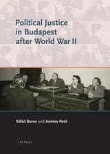 cover of Political Justice in Budapest after World War II
