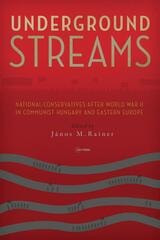cover of Underground Streams: National-Conservatives after World War II in Communist Hungary and Eastern Europe