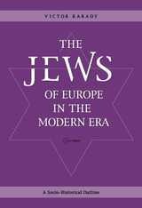 cover of The Jews of Europe in the Modern Era: A Socio-Historical Outline