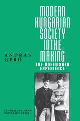 cover of Modern Hungarian Society in the Making
