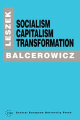 cover of Socialism, Capitalism, Transformation
