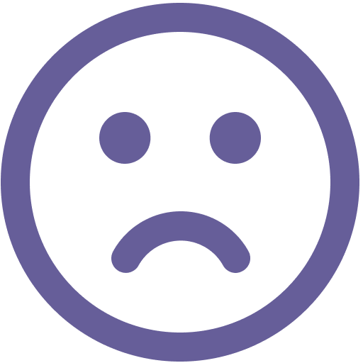Sad face