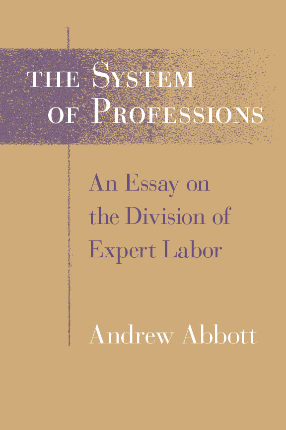 Cover of The System of Professions