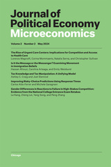 front cover of Journal of Political Economy Microeconomics, volume 2 number 2 (May 2024)