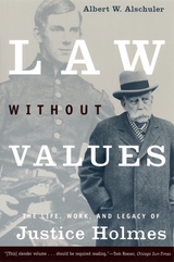 front cover of Law Without Values