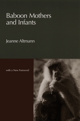 front cover of Baboon Mothers and Infants