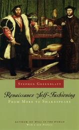 front cover of Renaissance Self-Fashioning