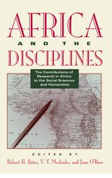 front cover of Africa and the Disciplines