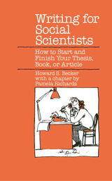 front cover of Writing for Social Scientists