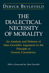 front cover of The Dialectical Necessity of Morality