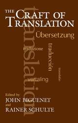 front cover of The Craft of Translation