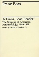 front cover of A Franz Boas Reader