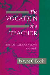 front cover of The Vocation of a Teacher