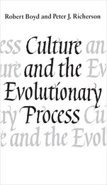 front cover of Culture and the Evolutionary Process