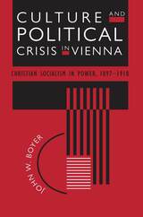 front cover of Culture and Political Crisis in Vienna