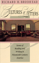 front cover of Cultures of Letters