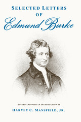 front cover of Selected Letters of Edmund Burke