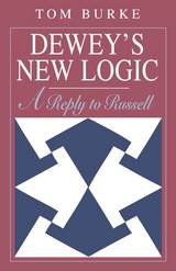front cover of Dewey's New Logic