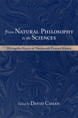 front cover of From Natural Philosophy to the Sciences