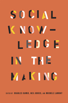front cover of Social Knowledge in the Making
