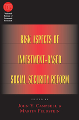 front cover of Risk Aspects of Investment-Based Social Security Reform