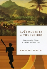 front cover of Apologies to Thucydides