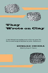 front cover of They Wrote on Clay