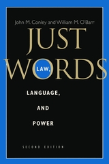 front cover of Just Words, Second Edition