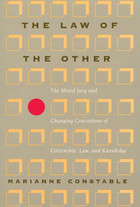 front cover of The Law of the Other