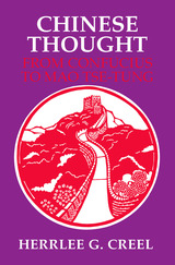 front cover of Chinese Thought from Confucius to Mao Tse-tung