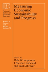 front cover of Measuring Economic Sustainability and Progress