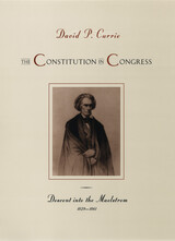 front cover of The Constitution in Congress