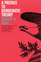 front cover of A Preface to Democratic Theory
